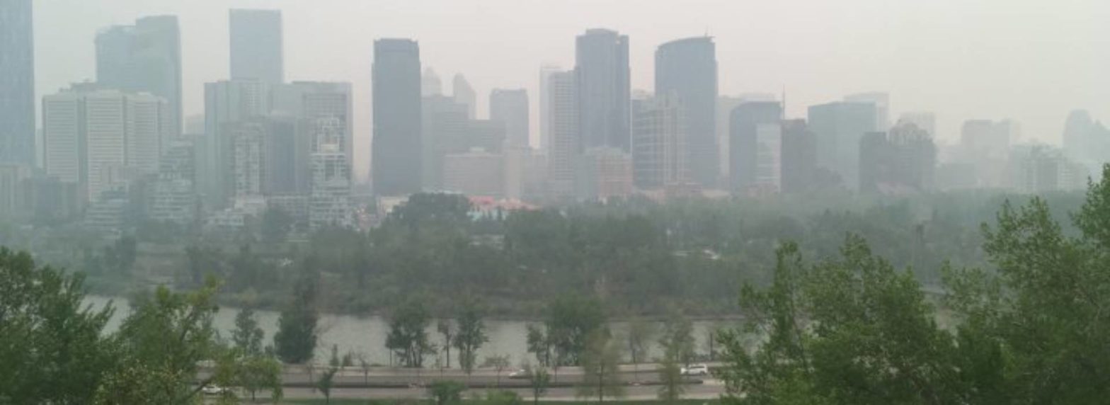 Wildfire Smoke Causing Eye Irritation