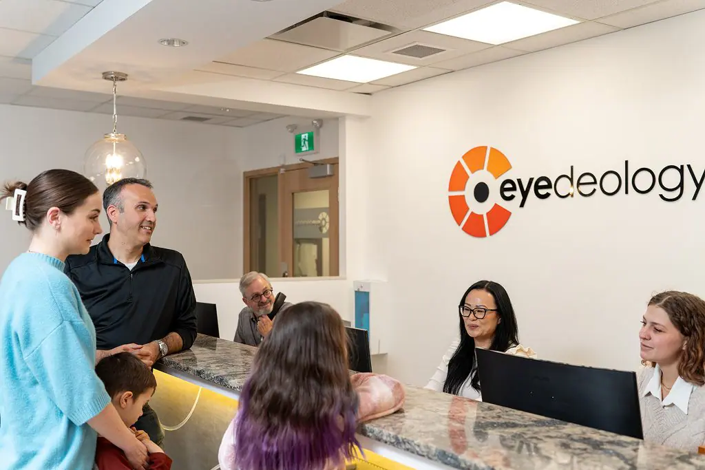 eyedeology optometry reception area