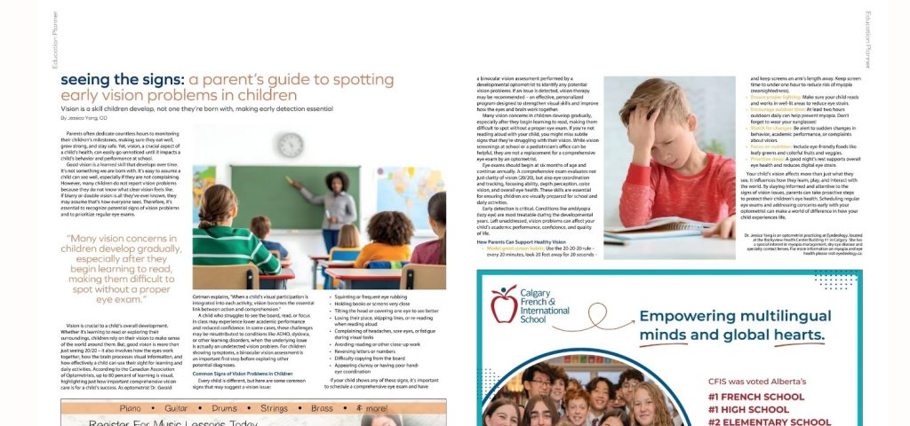 As published in Calgary's Child magazine