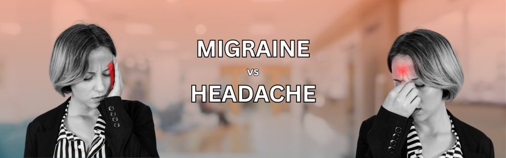 migraine vs headache information