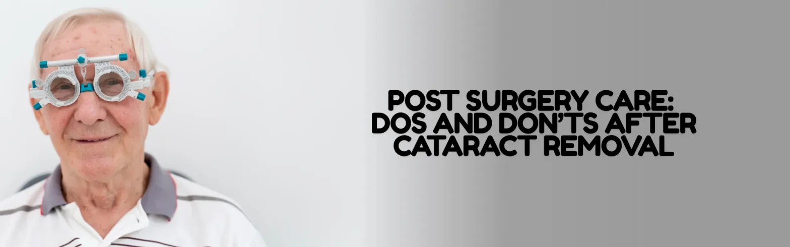 cataract management aftercare