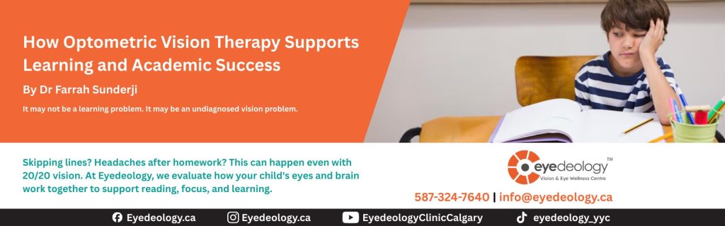 optometric vision therapy supports learning