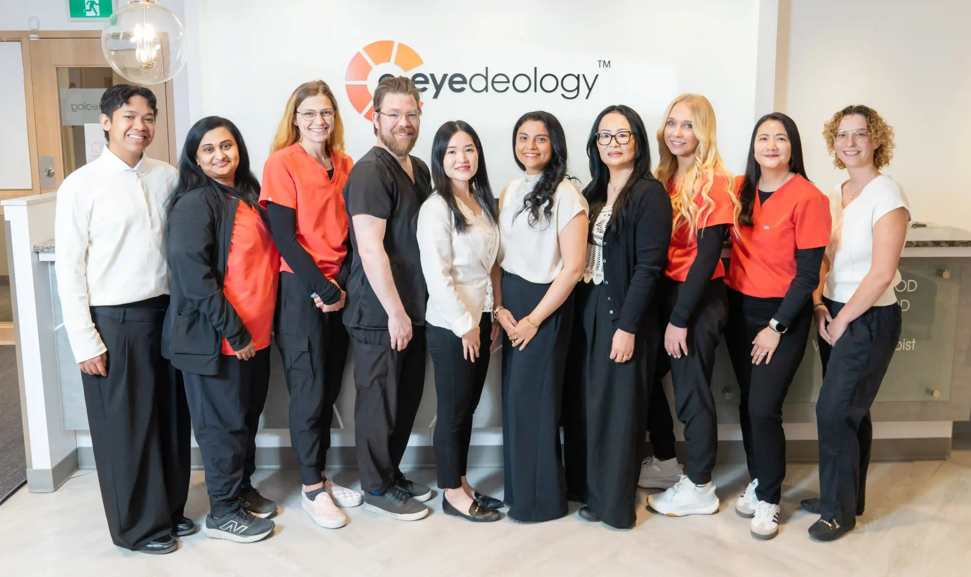 our team eyedeology optometry